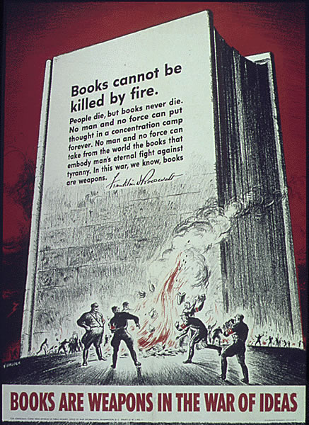 Home Front_Books are Weapons (FDR Quote)